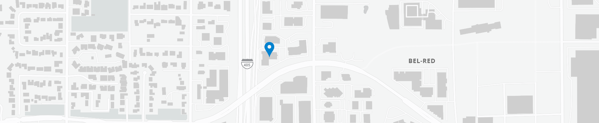 谷歌第116大街NE号1417号地图，贝尔维尤，邮编98004